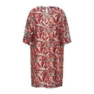 Ottod Ame NWT Fringe Embroidered Sequin Dress Tunic Shift Sheer With Liner 38 2